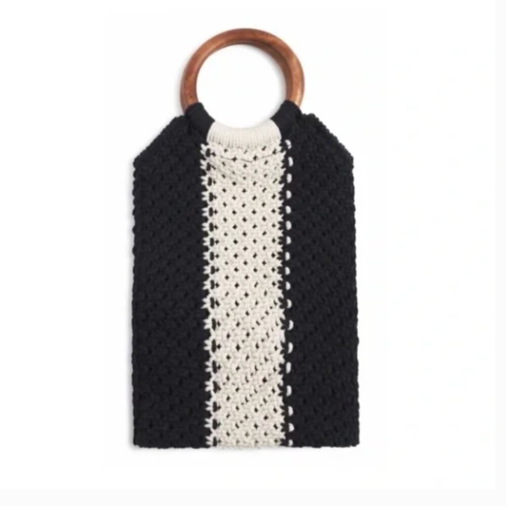 NWT Curateur x LAUDE THE LABEL Gabby Mini Macrame Bag - Picture 4 of 11